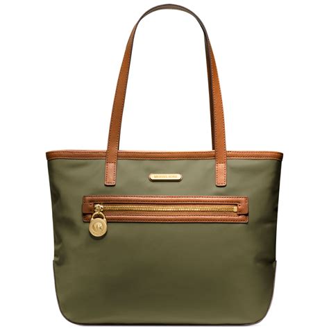 michael kors small organ tote|michael kors small nylon tote.